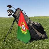 Portugal Flagge Golf Handtuch (Gras)