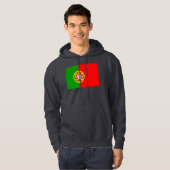 Portugal-Flagge Hoodie (Vorne ganz)
