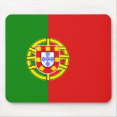 Portugal-Flagge Mousepad (Vorne)