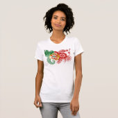 Portugal-Flagge T-Shirt (Vorne ganz)