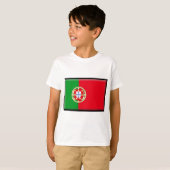 Portugal-Flagge T-Shirt (Vorne ganz)
