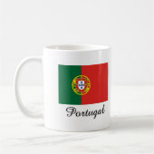 Portugal-Flaggen-Entwurf Kaffeetasse (Links)