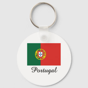 Portugal-Flaggen-Entwurf Schlüsselanhänger
