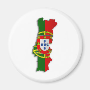 Portugal-Flaggen-Karte Magnet