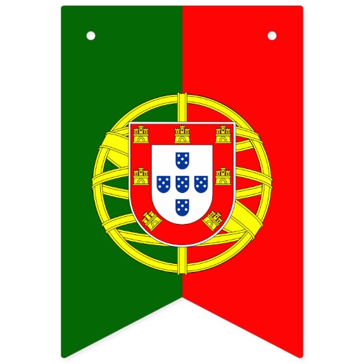 Portugal Flaggen-Party-Banner Wimpelkette (Erste Fahne)