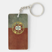 Portugal Flaggen Schlüsselkette Souvenir Schlüsselanhänger (Rückseite)