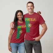 Portugal-Flaggen-T - Shirt (Unisex)