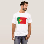 Portugal-Flaggen-T - Shirt (Vorne ganz)