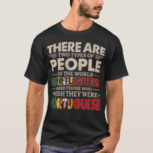 Portugal Flaggenkleid Portugiesische Mädchen und F T-Shirt