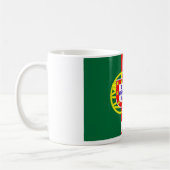 Portugal-Flaggenland-Textname Kaffeetasse (Links)