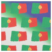 Portugal-Flaggenmuster Stoff (Muster)