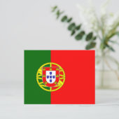 Portugal - Flaggenprodukte Postkarte (Stehend Vorderseite)