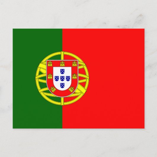 Portugal - Flaggenprodukte Postkarte (Vorderseite)