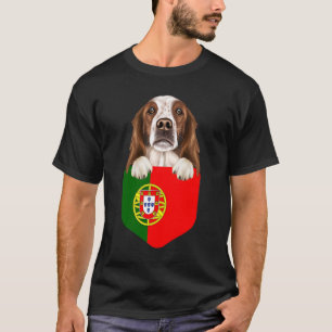 Portugal Flaggenstaat: Irischer Red and White Sett T-Shirt