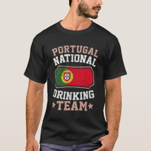 Portugal Flaggenstolz Portugiesisch T-Shirt