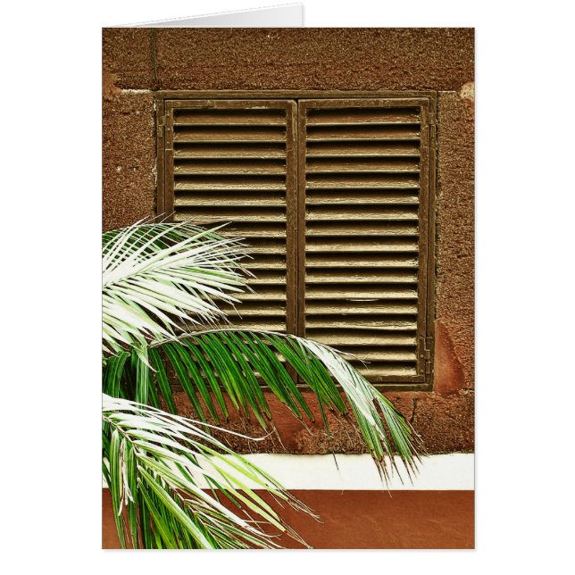 (PORTUGAL) Funchal: Fensterkarte (Vorne)