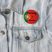 Portugal Fußball, anpassbar Button (Beispiel)