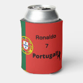 Portugal Fußball, anpassbar Dosenkühler (Kanne Rückseite)