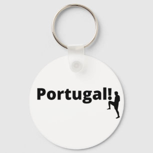 Portugal Fußball, anpassbar Schlüsselanhänger