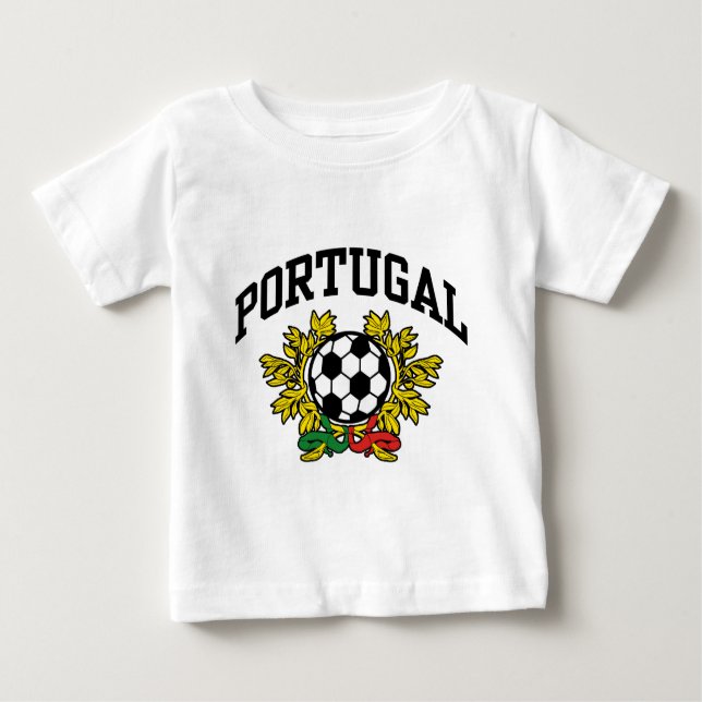 Portugal Fußball Baby T-shirt (Vorderseite)