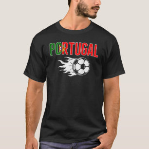 Portugal Fußball Fans Jersey Portugiesische Flagge T-Shirt