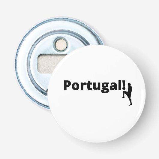 Portugal Fußball Flaschenöffner (Vorderseite)