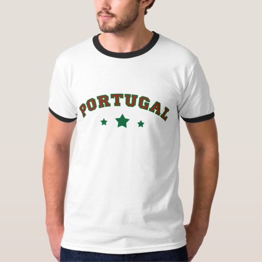 Portugal Fußball-Fußball-T - Shirt (Vorderseite)