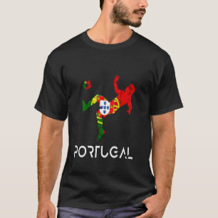 Portugal Fußball Futebol Portugiesischer Stolz Por T-Shirt
