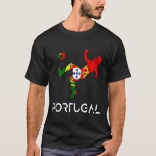 Portugal Fußball Futebol Portugiesischer Stolz Por T-Shirt
