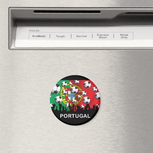 Portugal Fußball Magnet (In Situ (Geschirrspüler))