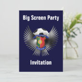 Portugal-Fußball-Meister Einladung (Stehend Vorderseite)