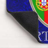 Portugal-Fußball Mousepad (Ecke)