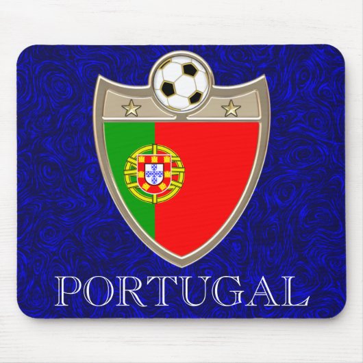 Portugal-Fußball Mousepad (Vorne)