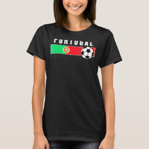 Portugal Fußball Portugiesischer Fußball T-Shirt