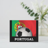 Portugal Fußball Postkarte (Stehend Vorderseite)