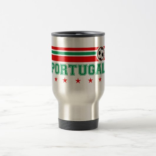 Portugal-Fußball Reisebecher (Mittel)