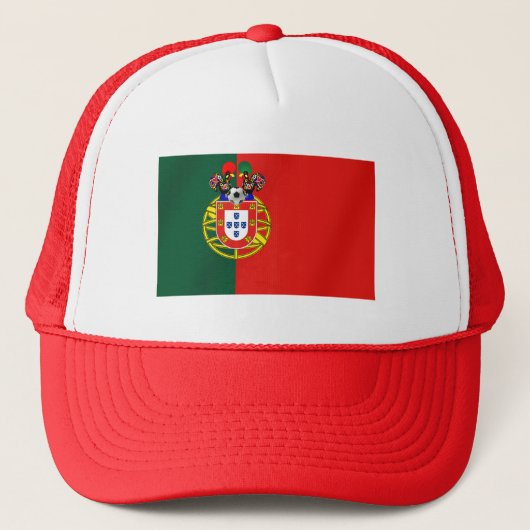 Portugal-Fußball Truckerkappe (Vorderseite)
