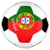 Portugal Fußball und Portugiesische Flagge / Sport (Gedreht)