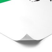 Portugal Futbol Soccer Poster (Ecke)