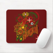 Portugal futebol Tugas Mousepad (Mit Mouse)