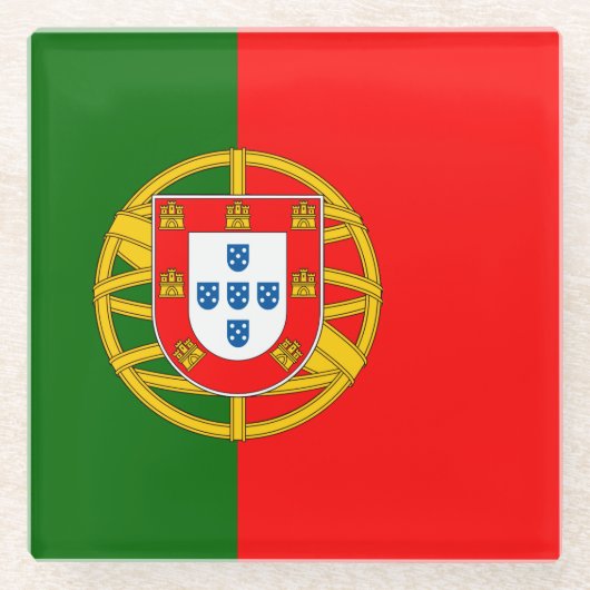 Portugal Glasuntersetzer (Vorderseite)