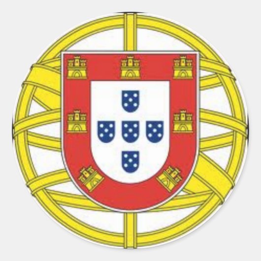 Portugal* Globe Sticker Escudo Portugues Aesivo (Vorderseite)