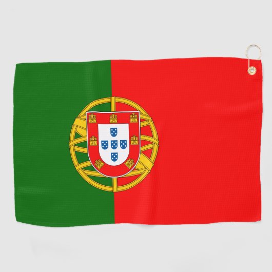 Portugal Golfhandtuch (Horizontal)