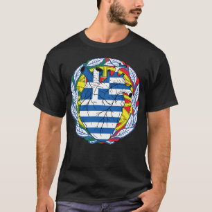 Portugal Griechenland Unabhängigkeit Griechenland T-Shirt