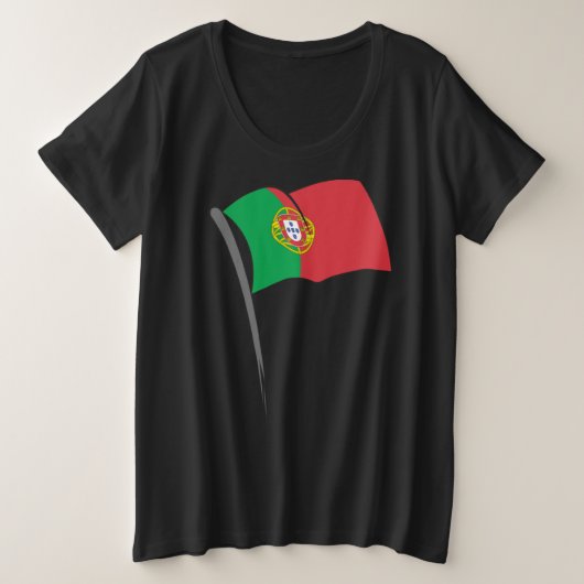 Portugal Große Größe T-Shirt (Design vorne)