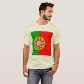 Portugal Hochwertige Flagge T-Shirt (Vorne ganz)