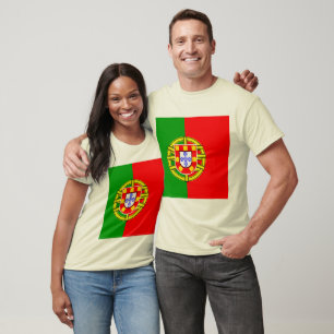 Portugal Hochwertige Flagge T-Shirt