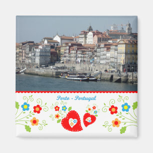 Portugal in Fotos - Blick auf die Stadt Porto Magnet