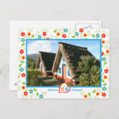 Portugal in Fotos - Insel Madeira Postkarte (Vorne/Hinten)