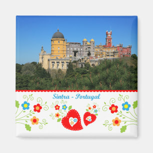 Portugal in Fotos - Nationalpalast Pena, Sintra Magnet